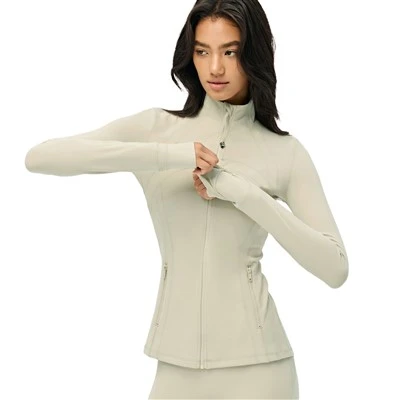 Jachetă de yoga cu dublu 6 lycra-Cinching